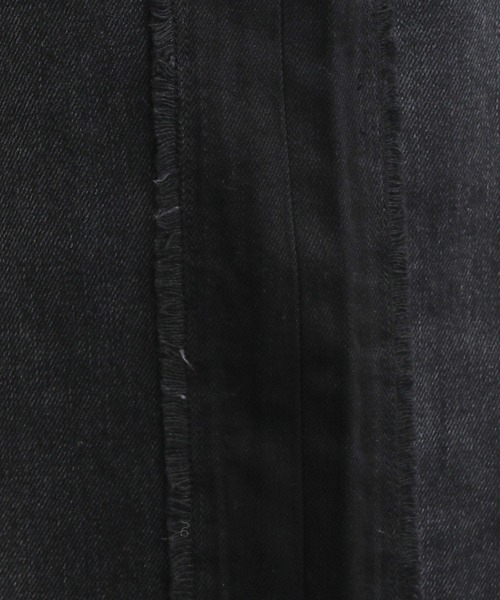 HARE（ハレ）の「フリンジキリカエデニム(HARE)（デニムパンツ・メンズ・ブラック/ブルー系その他・SMALL/MEDIUM）」の17枚目の写真