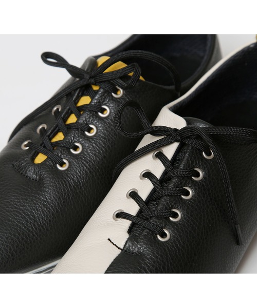 bedsidedrama（ベットサイドドラマ）の「bedsidedrama/ベッドサイドドラマ/Color panel ballet shoes（スニーカー・レディース・ホワイト/ブラック・24/22/23/23.5/25/24.5/22.5/21.5）」の15枚目の写真