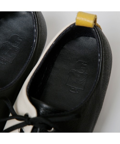 bedsidedrama（ベットサイドドラマ）の「bedsidedrama/ベッドサイドドラマ/Color panel ballet shoes（スニーカー・レディース・ホワイト/ブラック・24/22/23/23.5/25/24.5/22.5/21.5）」の17枚目の写真