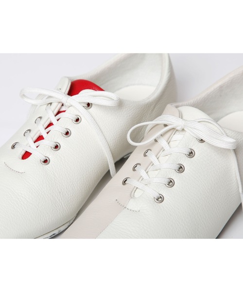 bedsidedrama（ベットサイドドラマ）の「bedsidedrama/ベッドサイドドラマ/Color panel ballet shoes（スニーカー・レディース・ホワイト/ブラック・24/22/23/23.5/25/24.5/22.5/21.5）」の13枚目の写真