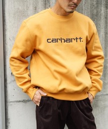 Carhartt WIP（カーハートダブリューアイピー）の「Carhartt WIP カーハート ワークインプログレス スクリプトロゴ スウェット トレーナー（スウェット・メンズ）」