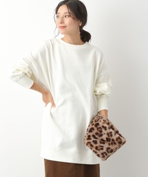 LEPSIM | 裏毛スリットチュニックワンピース 134876(ワンピース)