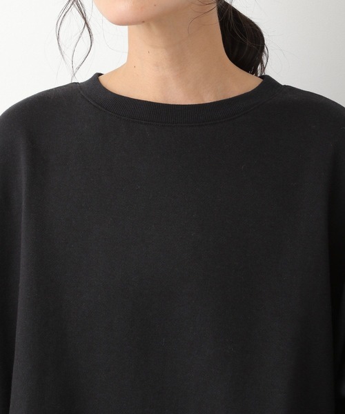 LEPSIM(レプシィム)の「裏毛スリットチュニックワンピース 134876(ワンピース・レディース・イエロー/オフホワイト/レッド/ブラック・FREE)」の15枚目の写真