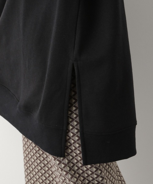 LEPSIM(レプシィム)の「裏毛スリットチュニックワンピース 134876(ワンピース・レディース・イエロー/オフホワイト/レッド/ブラック・FREE)」の11枚目の写真