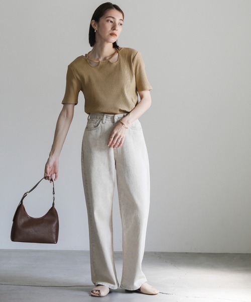 select MOCA（セレクトモカ）の「フェイクレザーミニホーボーバッグ（ハンドバッグ・レディース・ブラウン/ブラック・FREE）」の22枚目の写真