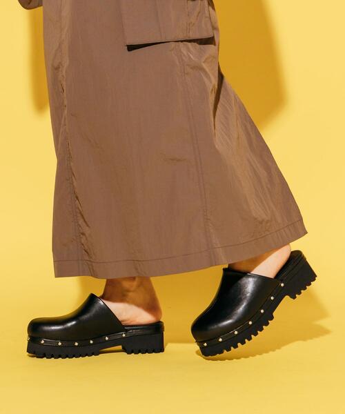 CITEN（シテン）の「＜CITEN＞トラックソール サボ（その他シューズ・レディース・ブラック・S/M/L）」の3枚目の写真