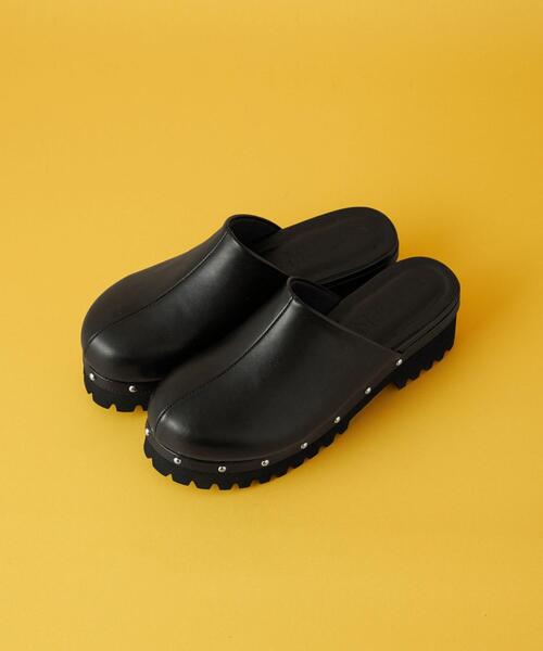 CITEN（シテン）の「＜CITEN＞トラックソール サボ（その他シューズ・レディース・ブラック・S/M/L）」の5枚目の写真