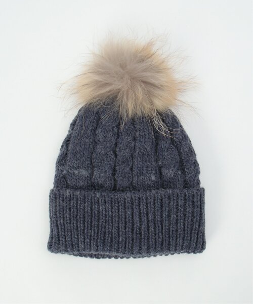 LBC(エルビーシー)の「裏ボアニットワッチ 22AW(ニットキャップ/ビーニー・レディース・グリーン/グレー/ネイビー/ベージュ・FREE)」の4枚目の写真