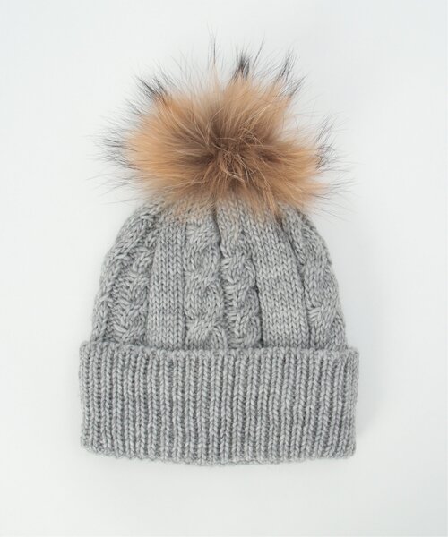 LBC(エルビーシー)の「裏ボアニットワッチ 22AW(ニットキャップ/ビーニー・レディース・グリーン/グレー/ネイビー/ベージュ・FREE)」の5枚目の写真