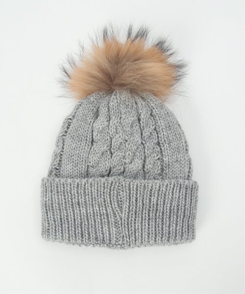 LBC(エルビーシー)の「裏ボアニットワッチ 22AW(ニットキャップ/ビーニー・レディース・グリーン/グレー/ネイビー/ベージュ・FREE)」の6枚目の写真