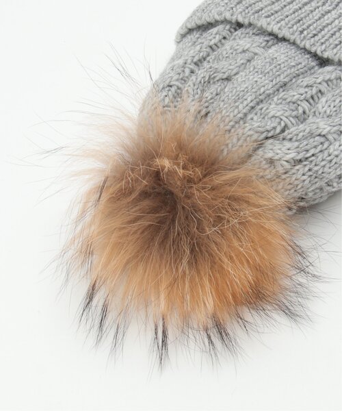 LBC(エルビーシー)の「裏ボアニットワッチ 22AW(ニットキャップ/ビーニー・レディース・グリーン/グレー/ネイビー/ベージュ・FREE)」の8枚目の写真