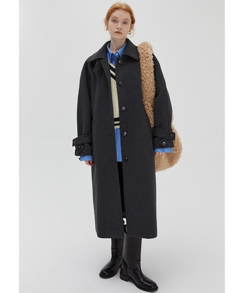 FANO studios ウール　コート Fano Studios] 新発売ウールロングコート