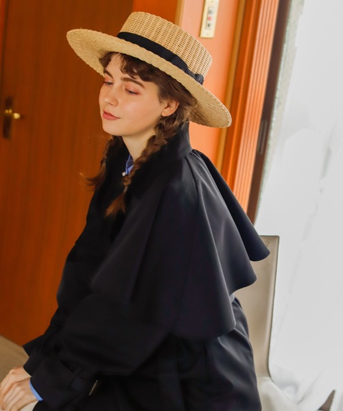 Birthday room（バースデイルーム）の「2WAYケープ付トレンチコート（トレンチコート・レディース・アイボリー/ベージュ/ブラック・FREE）」の22枚目の写真