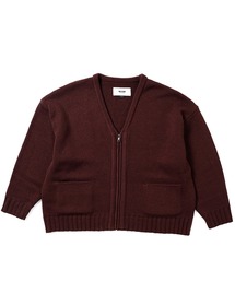 新品未使用　MFC STORE ブラック カーディガン Mサイズ MFC STORE（エムエフシーストア）の「MFC STORE ZIP KNIT