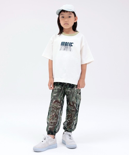 ARCH & LINE（アーチアンドライン）の「オーガニックコットン半袖プリントTシャツ OG COTTON WAVE TEE（Tシャツ/カットソー・キッズ・ダークブルー/ホワイト・XL/M/L/S/XS）」の3枚目の写真