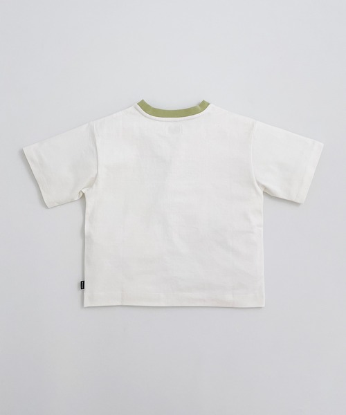 ARCH & LINE（アーチアンドライン）の「オーガニックコットン半袖プリントTシャツ OG COTTON WAVE TEE（Tシャツ/カットソー・キッズ・ダークブルー/ホワイト・XL/M/L/S/XS）」の8枚目の写真