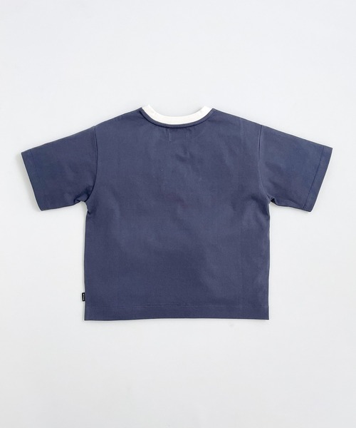 ARCH & LINE（アーチアンドライン）の「オーガニックコットン半袖プリントTシャツ OG COTTON WAVE TEE（Tシャツ/カットソー・キッズ・ダークブルー/ホワイト・XL/M/L/S/XS）」の10枚目の写真