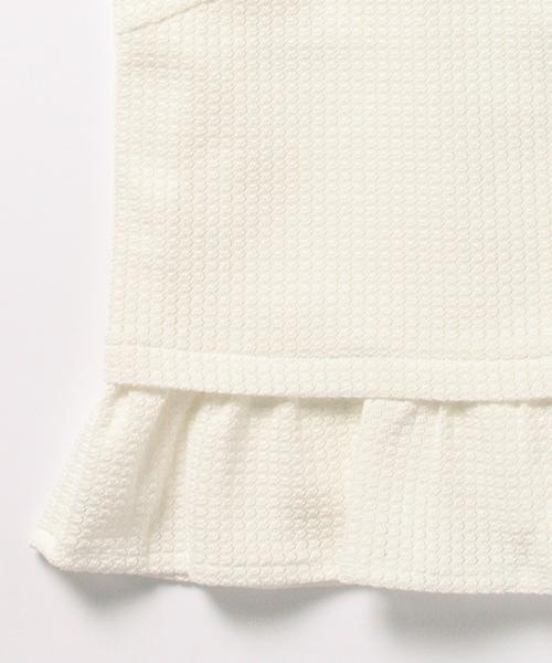 B:MING by BEAMS(ビーミングバイビームス)の「<InRed 6月号掲載>ビーミング by ビームス / レースペプラムブラウス(シャツ/ブラウス・レディース・ホワイト/ネイビー・MEDIUM/SMALL)」の14枚目の写真