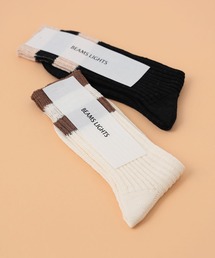 BEAMS LIGHTS | BEAMS LIGHTS / スラブ ライン ソックス(ソックス/靴下)