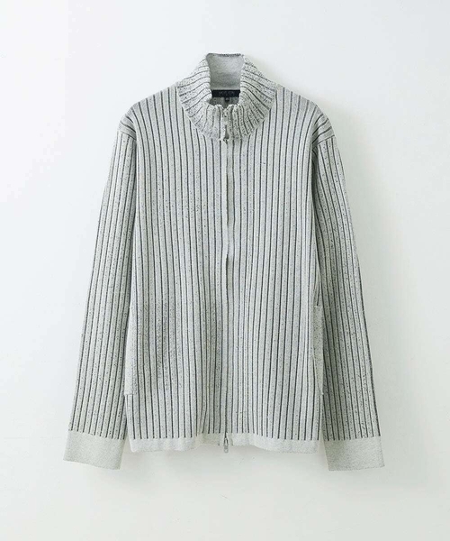 MICHEL KLEIN HOMME (ミッシェルクランオム)の「スタイリッシュカーディガン(カーディガン/ボレロ・メンズ・グレー/ネイビー・MEDIUM/X-LARGE/LARGE)」の16枚目の写真
