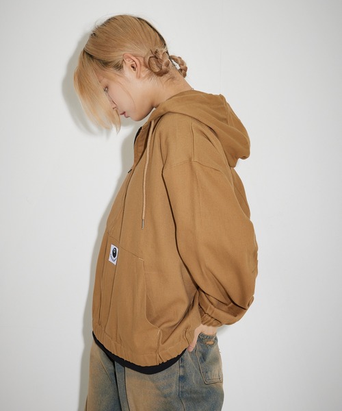 MSG（エムエスジー）の「ヘヴィーツイルジップアップフードジャケット