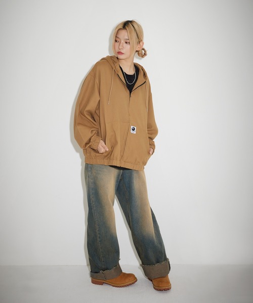 MSG（エムエスジー）の「ヘヴィーツイルジップアップフードジャケット