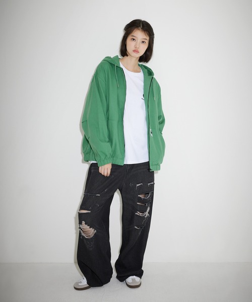 MSG（エムエスジー）の「ヘヴィーツイルジップアップフードジャケット