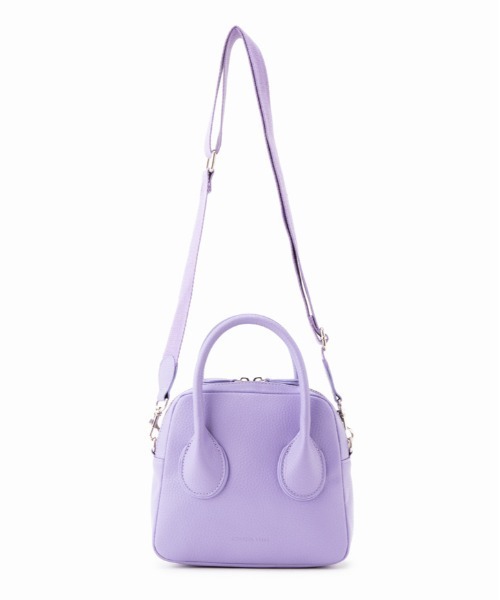 CONTROL FREAK（コントロールフリーク）の「CONTROL FREAK(コントロールフリーク)カラフルミニバッグ（ハンドバッグ・レディース・ラベンダー/ライトグレー/グリーン・FREE）」の6枚目の写真