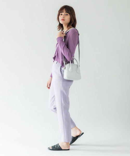 CONTROL FREAK（コントロールフリーク）の「CONTROL FREAK(コントロールフリーク)カラフルミニバッグ（ハンドバッグ・レディース・ラベンダー/ライトグレー/グリーン・FREE）」の17枚目の写真