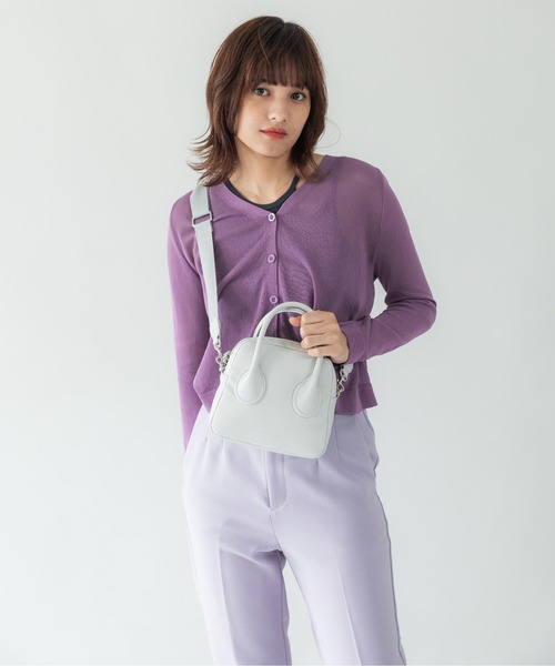 CONTROL FREAK（コントロールフリーク）の「CONTROL FREAK(コントロールフリーク)カラフルミニバッグ（ハンドバッグ・レディース・ラベンダー/ライトグレー/グリーン・FREE）」の15枚目の写真