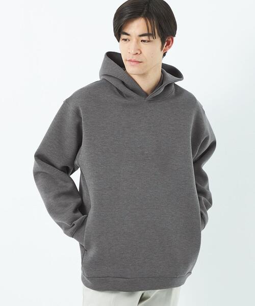 green label relaxing（グリーンレーベルリラクシング）の「リバーダンボール フーディー パーカー（パーカー・メンズ・ライトグレー/ライトブルー/ダークグレー・S/M/L/XL）」の6枚目の写真