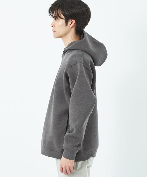 green label relaxing（グリーンレーベルリラクシング）の「リバーダンボール フーディー パーカー（パーカー・メンズ・ライトグレー/ライトブルー/ダークグレー・S/M/L/XL）」の8枚目の写真