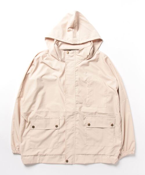 Ritzy（リッツィー）の「オーバーサイズマウンテンパーカー（マウンテンパーカー・レディース・アイボリー/ピンク/ブラック・L/M）」の10枚目の写真