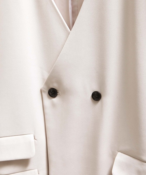 NILWAY（ニルウェイ）の「フェードカラーテーラード ベスト/セットアップ着用可能（ベスト・メンズ・アイボリー/モカ/ブラック/カーキ・LARGE/MEDIUM）」の10枚目の写真