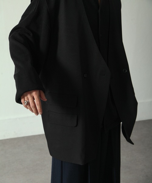 NILWAY（ニルウェイ）の「フェードカラーテーラード ベスト/セットアップ着用可能（ベスト・メンズ・アイボリー/モカ/ブラック/カーキ・LARGE/MEDIUM）」の18枚目の写真