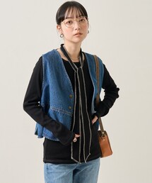 アーミーフライスボウタイ付きロングスリーブT