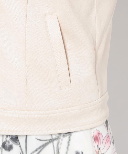 MISCH MASCH（ミッシュマッシュ）の「カットスエードライダース（ブルゾン・レディース・ライトグレー/ベージュ/ダークブラウン・MEDIUM）」の19枚目の写真