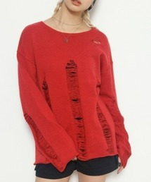 LAGUA GEM | CLAW CRASH KNIT クラッシュニット(ニット/セーター)