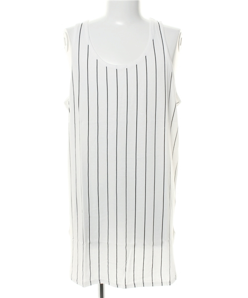 WEGO(ウィゴー)の「WEGO/パターンラウンドロングタンクトップ(タンクトップ・メンズ・その他2/ブラック系その他/ホワイト系その他/その他1・MEDIUM/LARGE)」の2枚目の写真