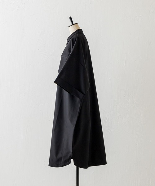 ear PAPILLONNER（イアパピヨネ）の「【SUM1 STYLE(スミスタイル)】ポケット付きシャツワンピース（シャツワンピース・レディース・ホワイト/カーキ/ブラック・FREE）」の12枚目の写真