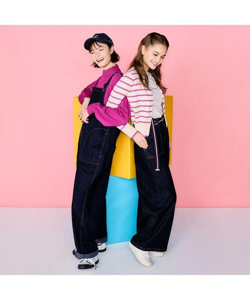 To b. by agnes b.（トゥービーバイアニエスベー）の「ロゴ刺繍 キャップ（キャップ・レディース・ネイビー・FREE）」の11枚目の写真