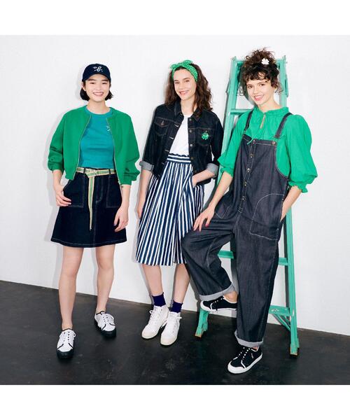 To b. by agnes b.（トゥービーバイアニエスベー）の「ロゴ刺繍 キャップ（キャップ・レディース・ネイビー・FREE）」の12枚目の写真