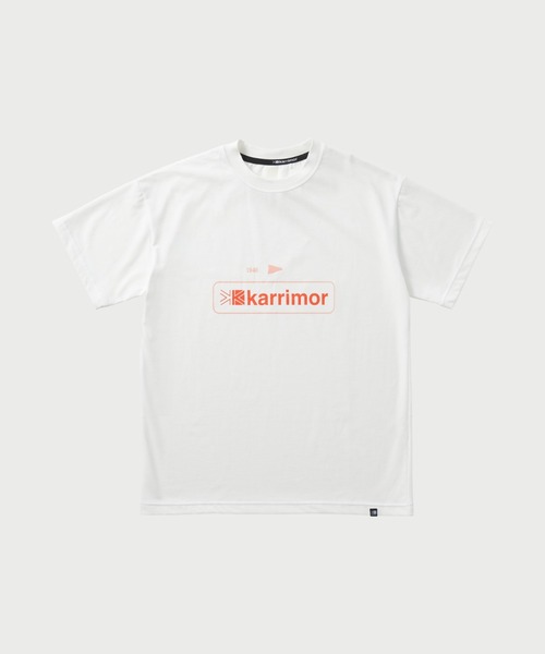 karrimor(カリマー)の「classic logo S/S T(Tシャツ/カットソー・メンズ・ホワイト/ブラック・M/XL/L/S)」の2枚目の写真
