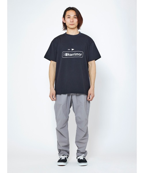 karrimor(カリマー)の「classic logo S/S T(Tシャツ/カットソー・メンズ・ホワイト/ブラック・M/XL/L/S)」の1枚目の写真