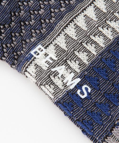 BEAMS（ビームス）の「BEAMS / ネイティブ ジャカード ソックス（ソックス/靴下・メンズ・ライトグレー/ブラック/レッド/ネイビー・ONE SIZE）」の14枚目の写真