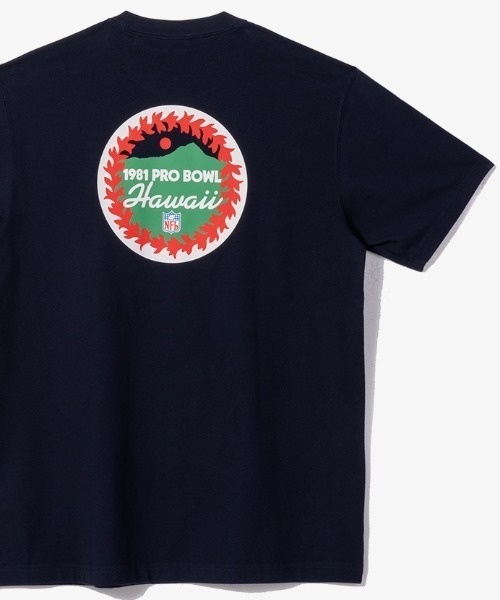 NEW ERA(ニューエラ)の「【ZOZOTOWN限定】NEW ERA/ニューエラ NFL バックプリントTシャツ/クールエラ 裏メッシュ 吸汗速乾/クルーネックTシャツ/AP NFL PRO BOWL RS32 PRO BOWL(Tシャツ/カットソー・メンズ・ネイビー/グリーン/アイボリー/ホワイト・L/M/XXL/XL)」の4枚目の写真