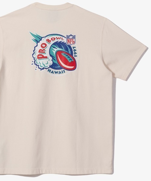 NEW ERA(ニューエラ)の「【ZOZOTOWN限定】NEW ERA/ニューエラ NFL バックプリントTシャツ/クールエラ 裏メッシュ 吸汗速乾/クルーネックTシャツ/AP NFL PRO BOWL RS32 PRO BOWL(Tシャツ/カットソー・メンズ・ネイビー/グリーン/アイボリー/ホワイト・L/M/XXL/XL)」の13枚目の写真