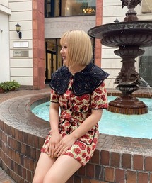 poppy sister jane パフスリーブトップス SJxPoppy_Look_235_trim_720x.