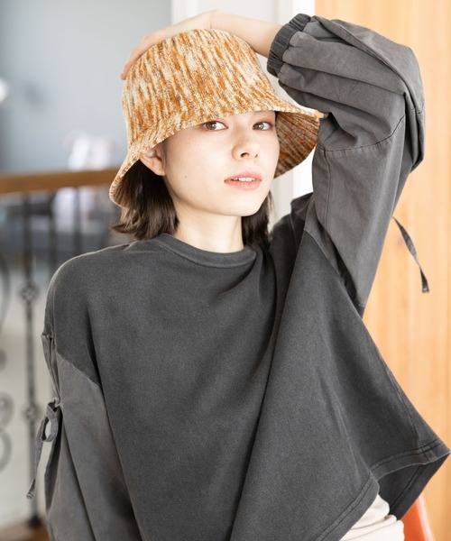 niko and（ニコアンド）の「【UNISEX】パイルバケットハット