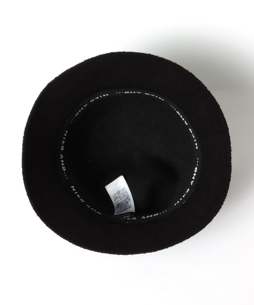 niko and...(ニコアンド)の「【UNISEX】パイルバケットハット(ハット・メンズ・ブラック/ホワイト/ブラウン/オレンジ/その他1/ベージュ/イエロー/チャコール・FREE)」の10枚目の写真